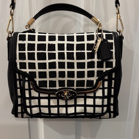 Coach Checkered Crossbody Bag - Picture 2 of 10